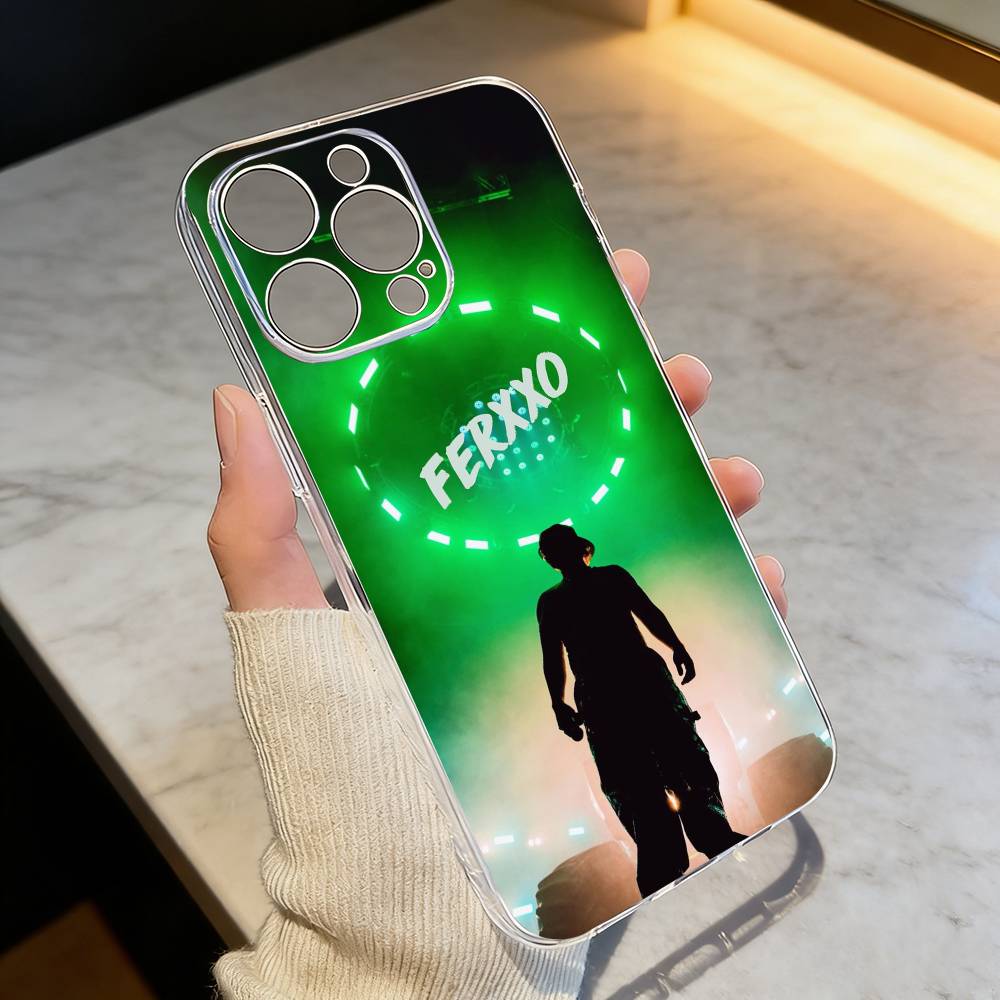 

singer Feid Ferxxo SlXDO Phone Case Transparent Silicone Soft For iPhone 17 16 15 14 13 12 11 Mini Pro Max Plus iPhone17