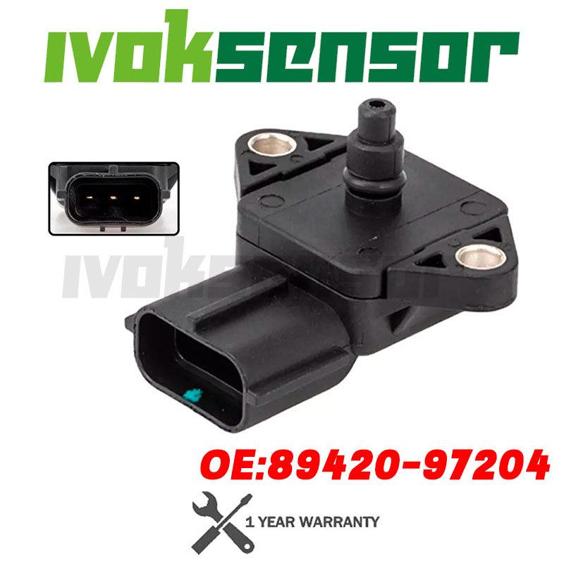 89420-97204 079800-5380 Manifold Absolute Boost Pressure MAP Sensor Assy Vacuum For Toyota Daihatsu Sirion 1.3