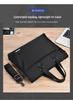 Infineo Men's Oxford Cloth Business Tote: Large Capacity Handbag for Meetings & Files