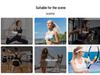 Women's Ribbed Slim-Fit Autumn/Winter Yoga Top with Chest Pads, Sexy Back Sports Bra