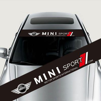 Auto Frontscheibe Heckscheibe Dekorationsaufkleber für BMW Mini Works Cooper F54 F55 F56 F57 F60 R50 R52 R53 R55 R56 R57 R58 R59 R60