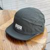 Short Brim Quick-Dry Cap with Embroidered Mesh Design Vintage Style Unisex for Running Hiking Outdoor Casual Wear Breathable