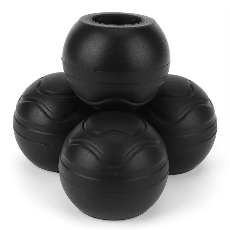 

M-Modern-Stabilizing Rubber Ball Feet 4Pcs Anti Slip For Chair Leg Protectors Shock Absorption Moon For Chair Foot Cover чорний