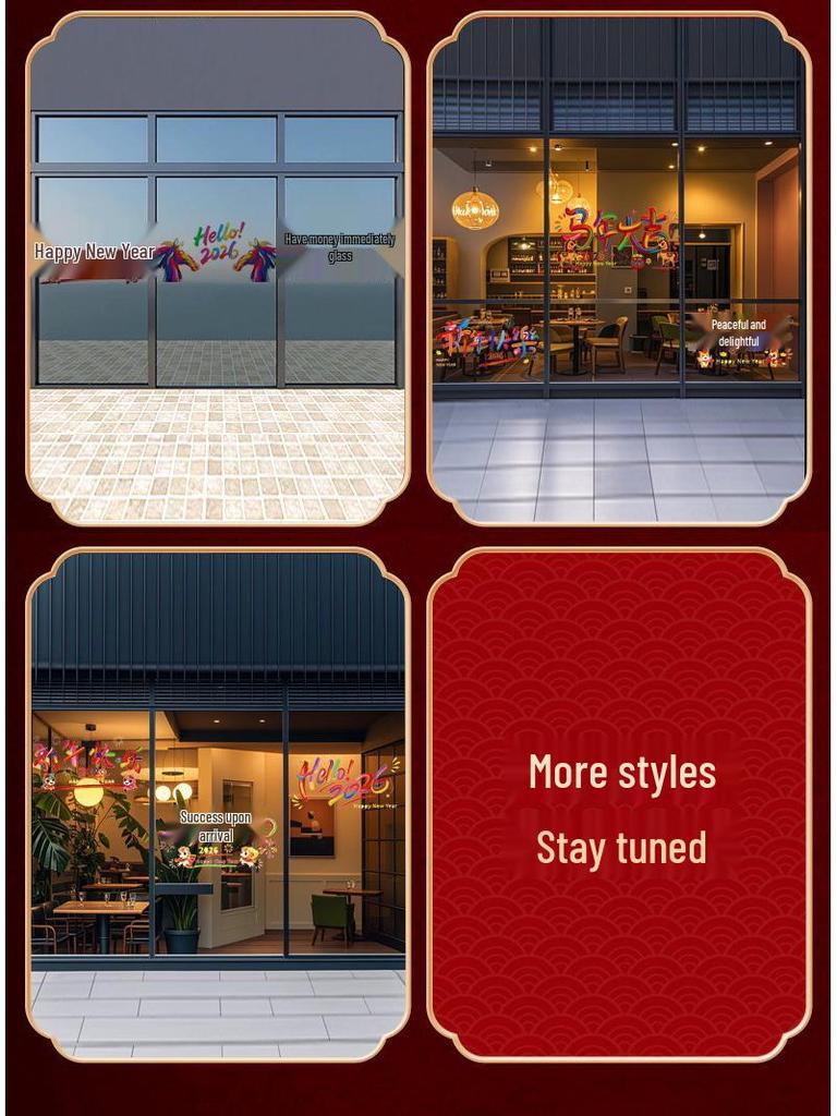 2026 Year of the Horse Couplets for Home Entrance: God of Wealth Arrives - Festive Door Decoration for a Prosperous Spring Festival