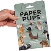 DIY Papierkatzen, 50 DIY Katzen Origami Papierbastelset, Kreatives Origami Tier Bastelset, Lustige Handgemachte Heimdekoration Geschenk für Katzenliebhaber (Hund)