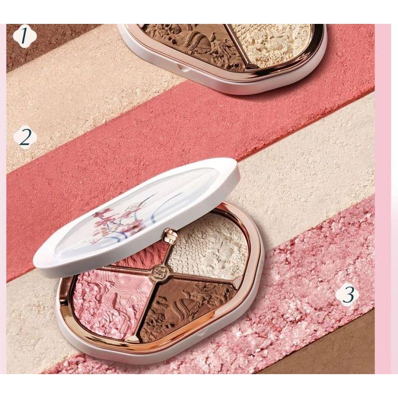 Florasis - Eastern Beasts Sculpting Makeup Palette (Ode to Embroidery)