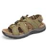 Fashion 2024 Genuine Leather Men Shoes Summer New Large Size Men's Sandals Men Sandals Fashion Sandals Slippers Men Designers Shoes