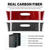 Real Soft Carbon Fiber Sticker For Porsche Cayenne 2003 2004 2005 2006 2007 2008 2009 2010 Ashtray Panel Interior Accessories