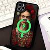 Fashion F-Frida K-KahlosS Phone Case For IPhone 17 16 15 14 13 12 11 Pro Max Plus For Magsafe Magnetic Shell
