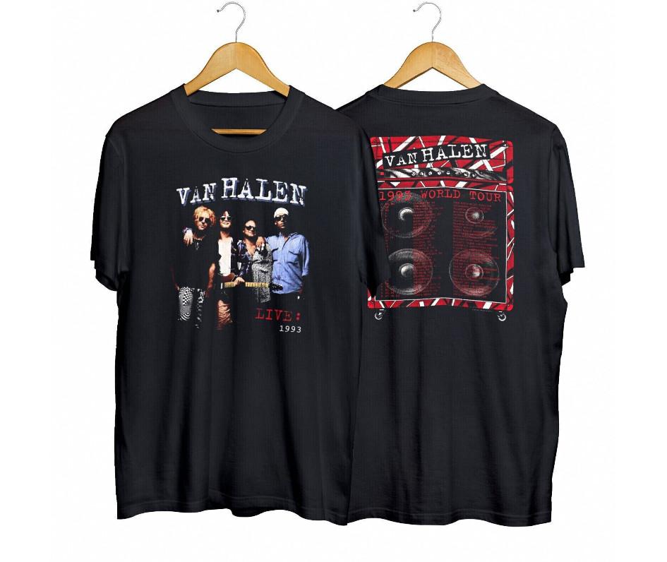 Vtg 1993 Van-Halen Music Tour Unisex T-Shirt Unisex T-Shirt M