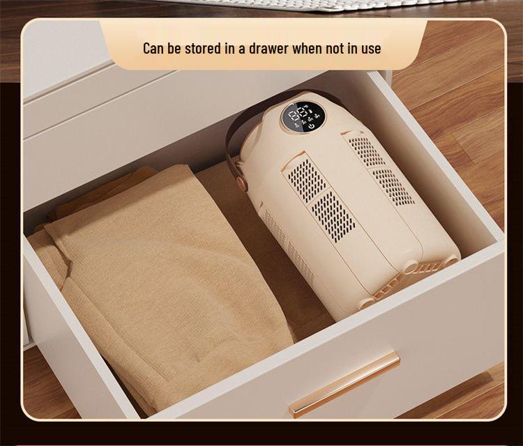 Portable German Smart Shoe Dryer with Timer - Quick Dry, Foldable, Constant Temperature, Deodorizing & Sterilizing