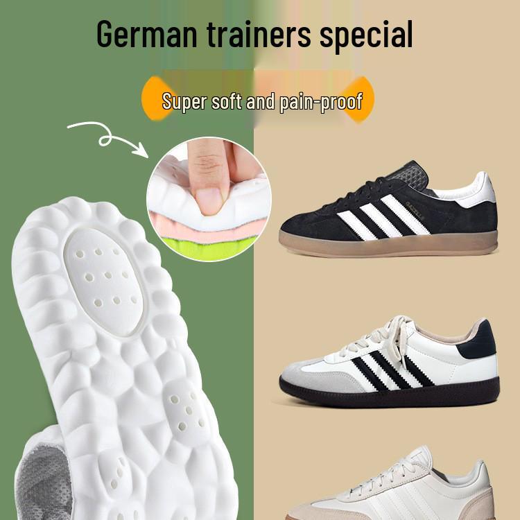 Stepping-On-Comfort Insoles: Thick, Shock-Absorbing, Super Soft for Men's & Women's Long-Standing and Sports Activities