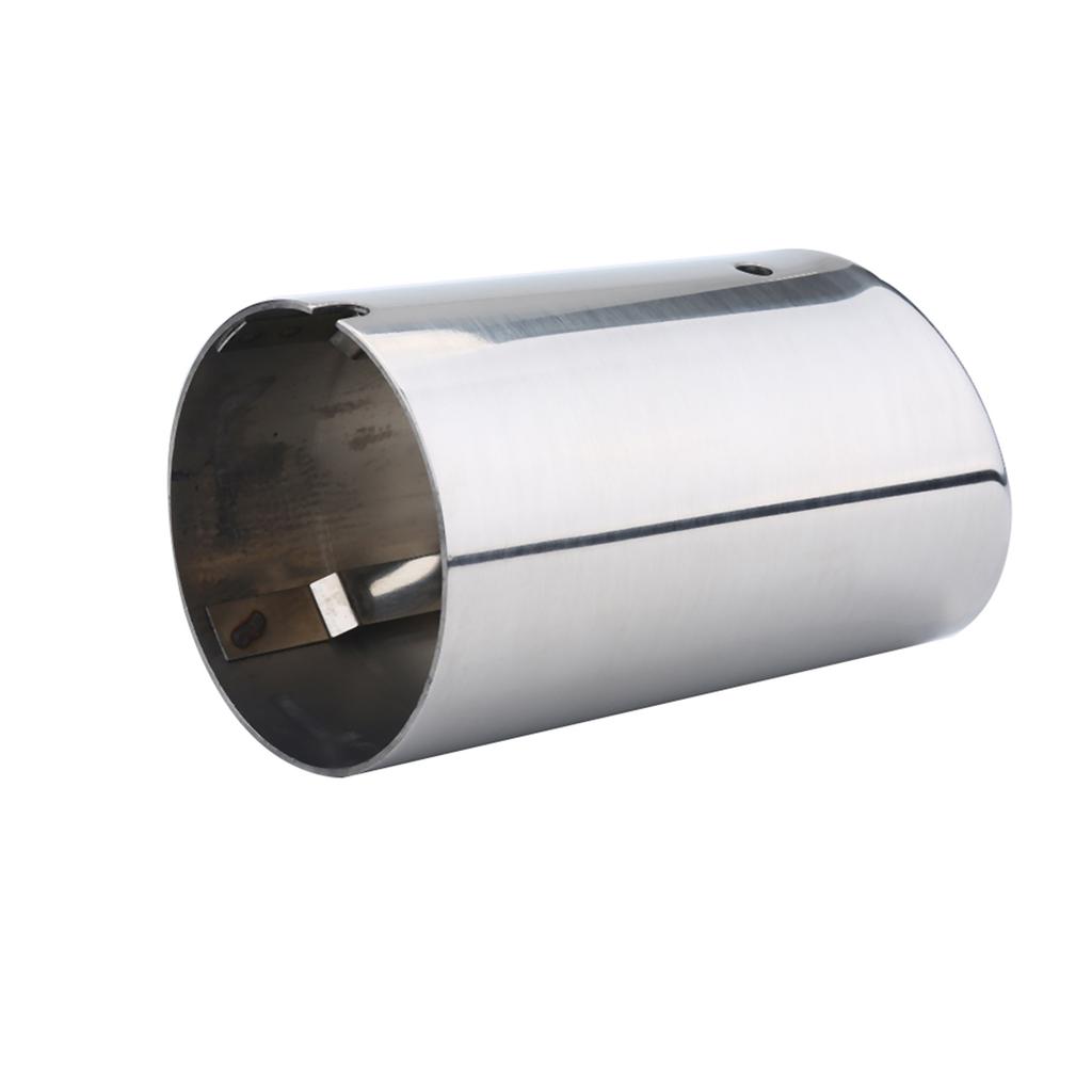 1 Pair of Car Exhaust Tail Pipes Muffler Tips Replacement 67mm