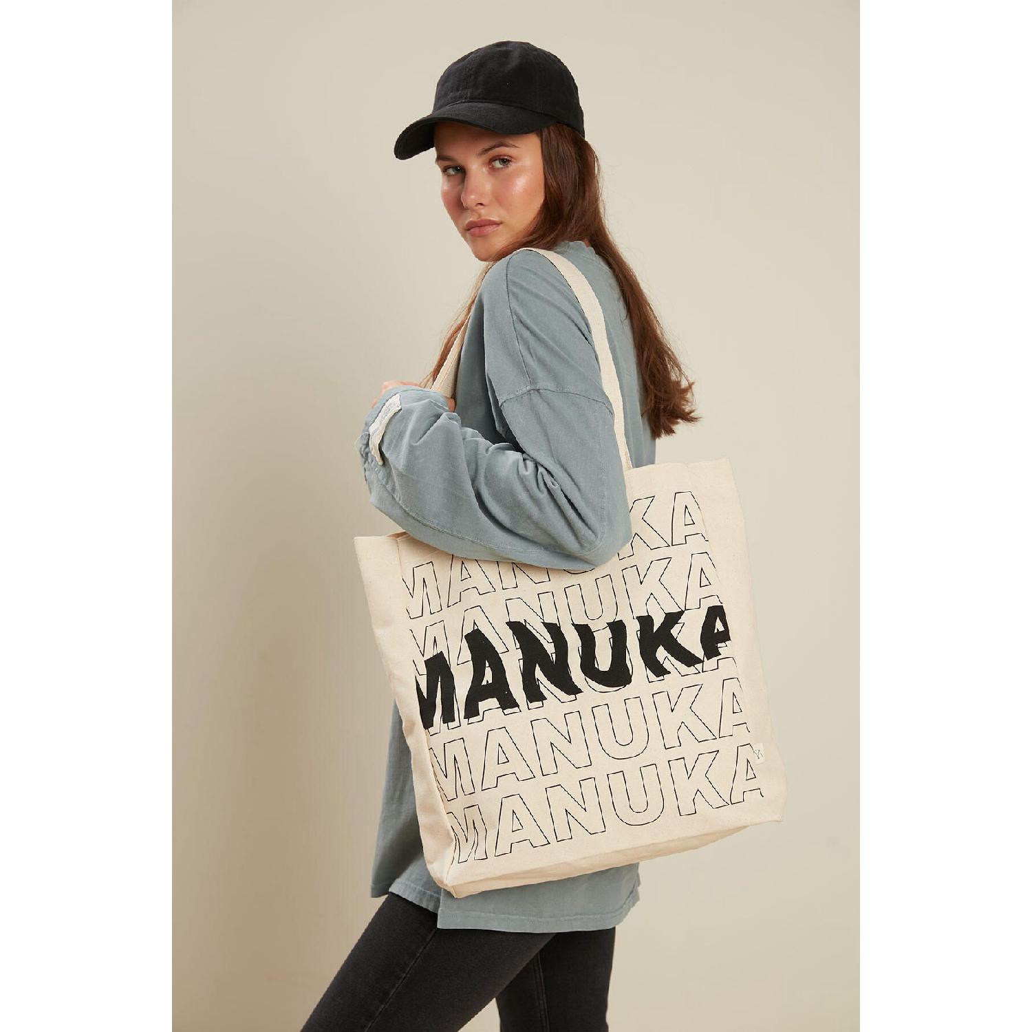 

Printed Gusseted Cloth Bag - Black Standart