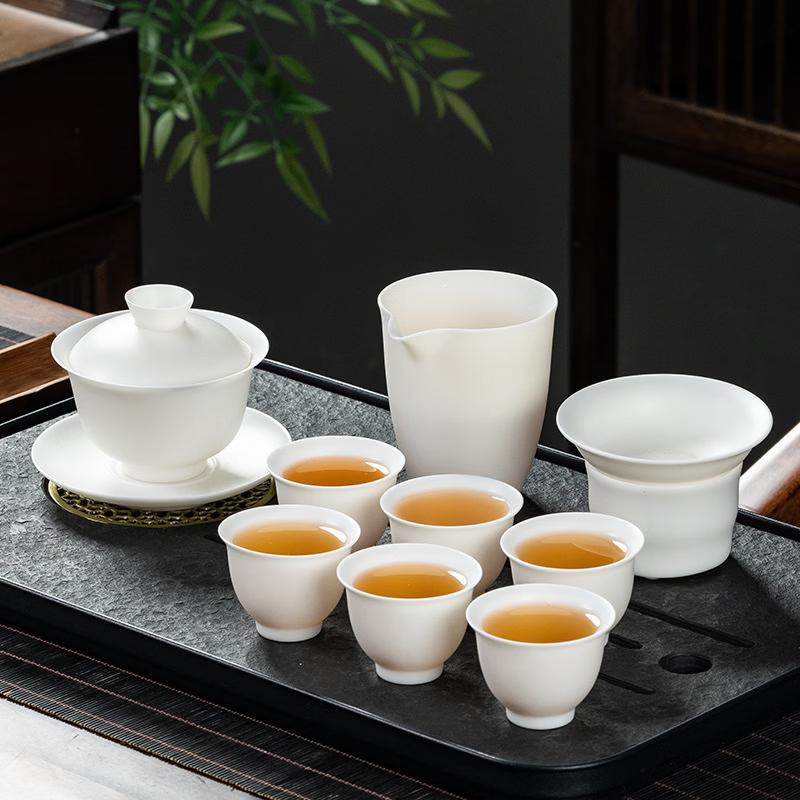 Hand-painted Ceramic Kung Fu Tea Set