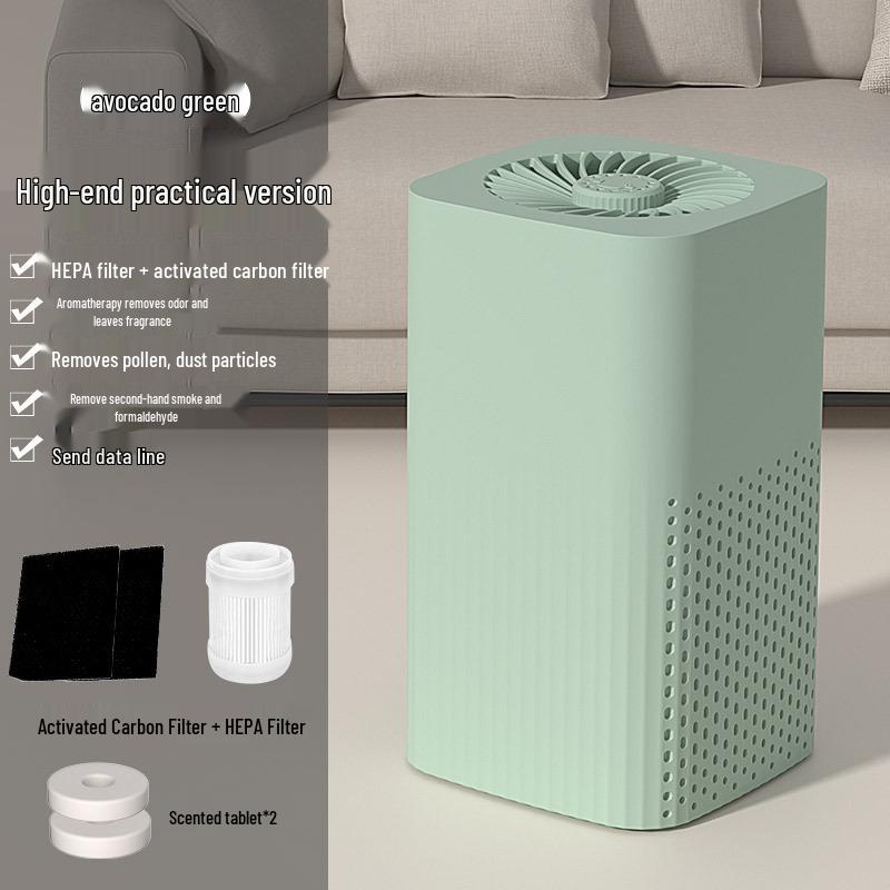 Air Purifier with Negative Ion for Home - Removes Formaldehyde, Secondhand Smoke, and Pet Odors - Safe for Mother and Baby