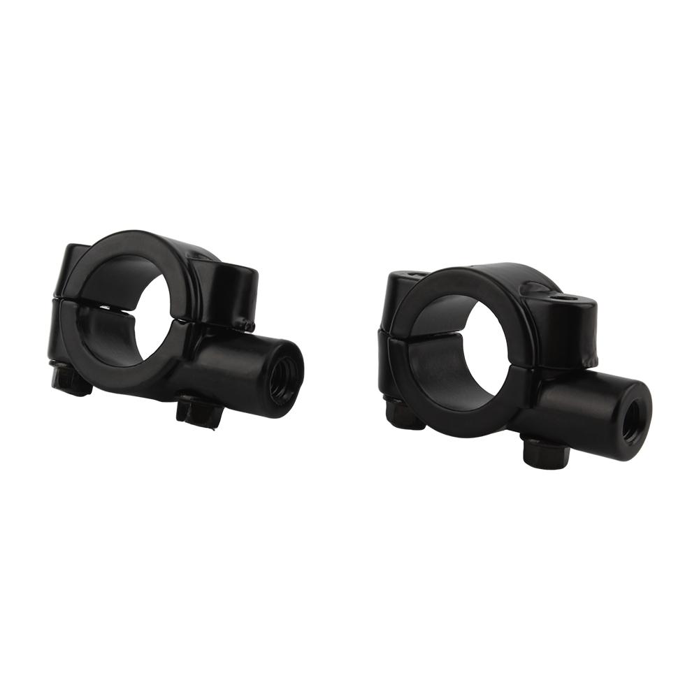 22mm Handlebar Motorcycle Motorbike Mirror Mount Clamp Rear View Mirror Holder Adapter Clamp Base 10mm 8mm Thread For KTM Yamaha