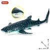 Oenux Ocean Animals Whale Shark Megalodon Crab Starfish Octopus Action Figures Soft Sea Life Model Educational Toy For Kids Gift