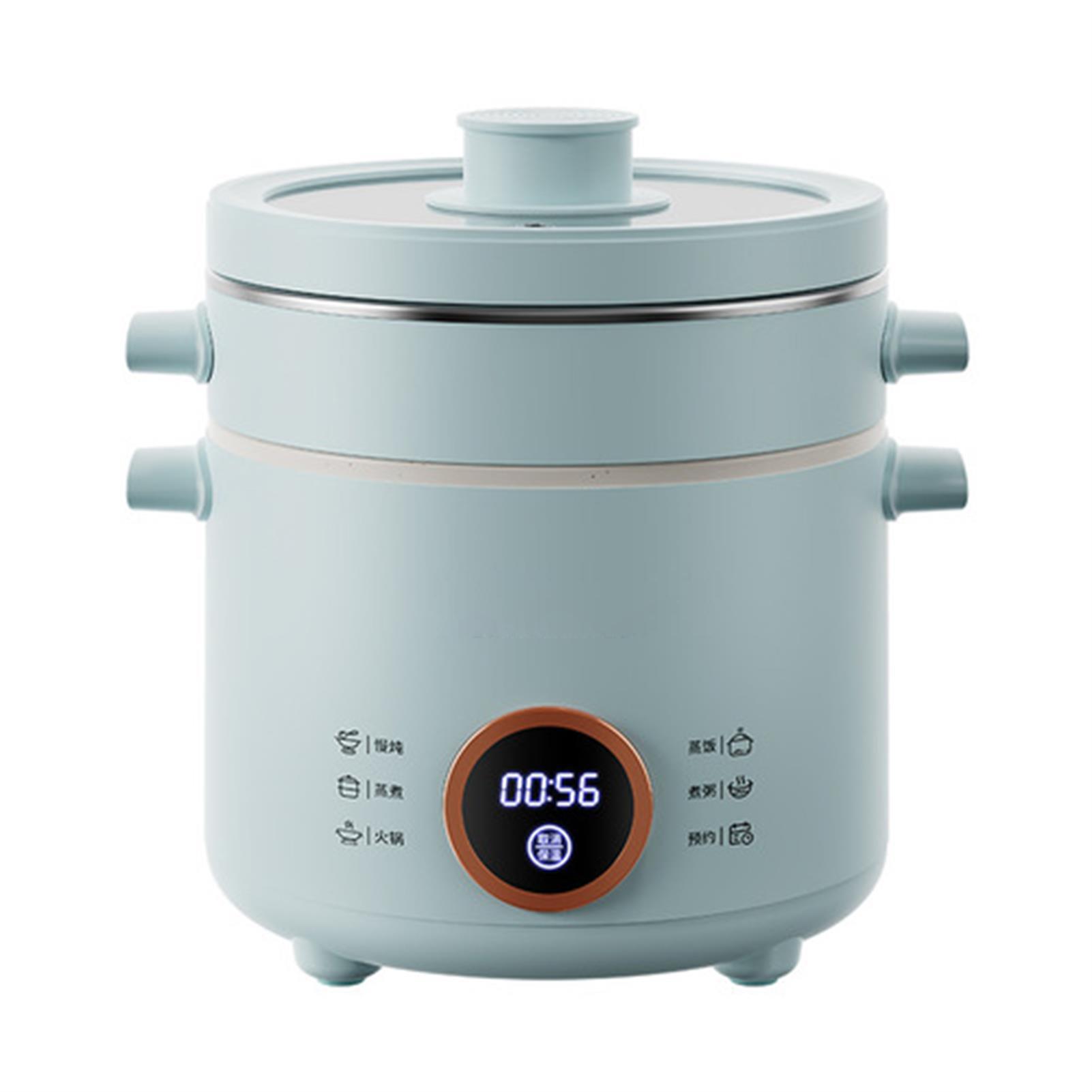 Aimo Opvouwbare Elektrische Kookpot Multifunctioneel Draagbare Mini Hot Pot Koker voor Studentenkamer Reizen Huis Keukenapparaat Type 1 white