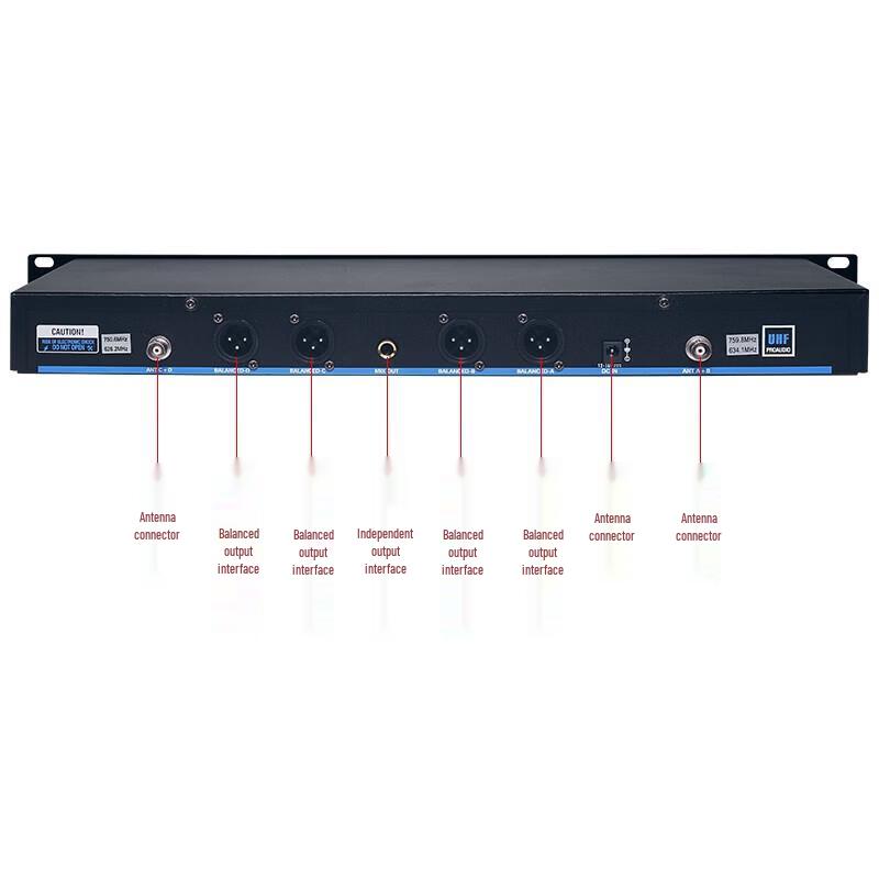LINGSHENG Professional KTV & Conference Audio System CN plug (adapter included)