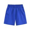 Children's Navy Blue Summer Cotton Mid-Length Shorts: Primary School Uniform, Gray Five-Point Sports Pants for Boys & Girls