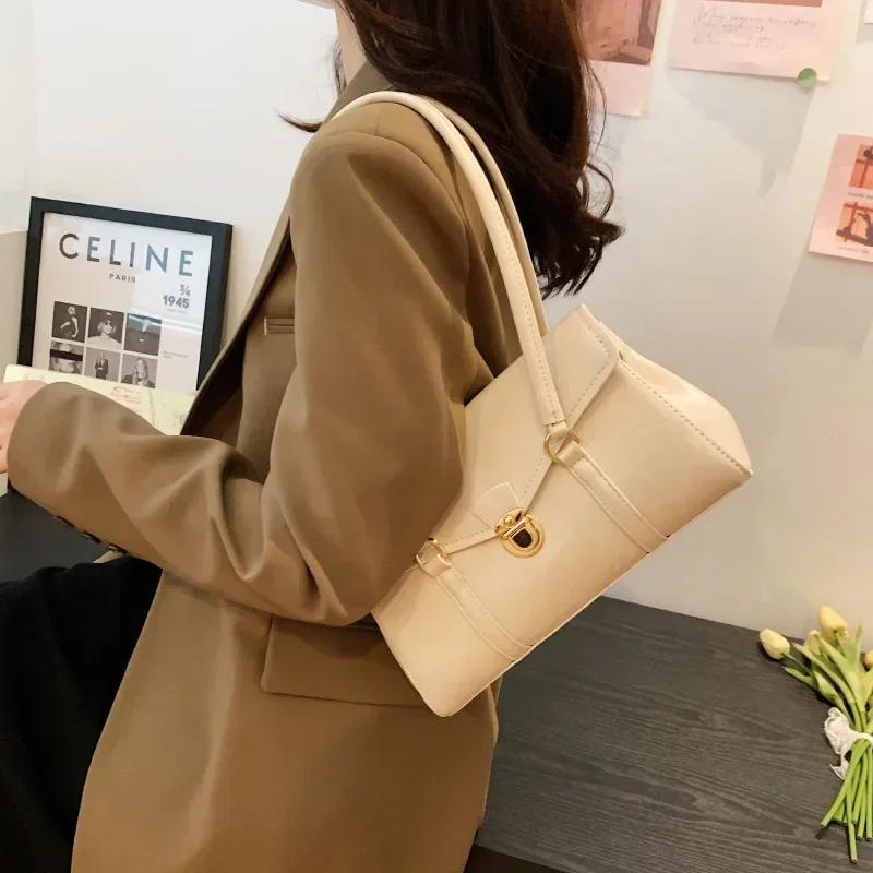 Luxury Designer Armpit Bag for Women Spring New Commuter Elegant Fashion Shoulder Bag