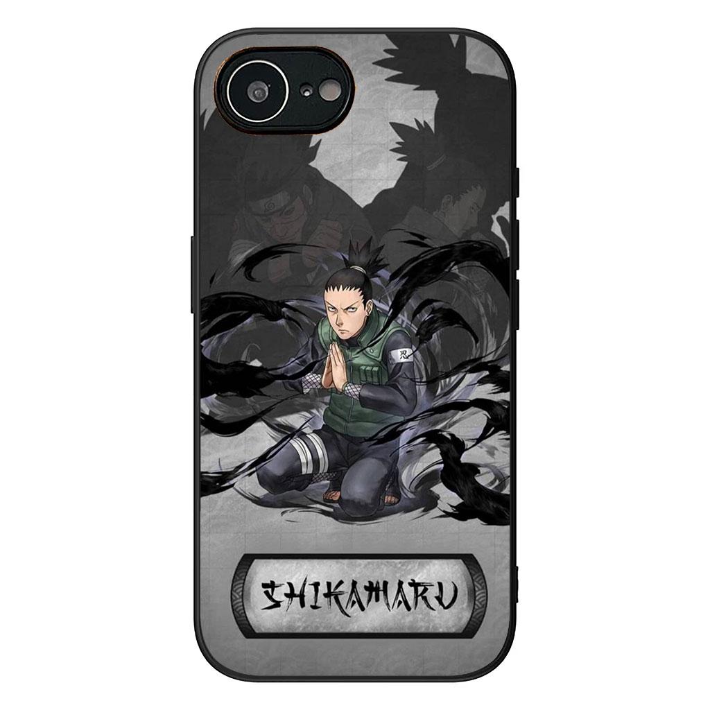 Cover for Apple iPhone 16 15 14 Plus 13 12 Mini 17 Pro Max + ProMax 16E Air 16+ 15+ Phone Case Anime Nara Shikamaru Narutos