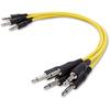 KORG (KORG) Patch Cable Set MS-CABLE-YL 5 Pcs Yellow