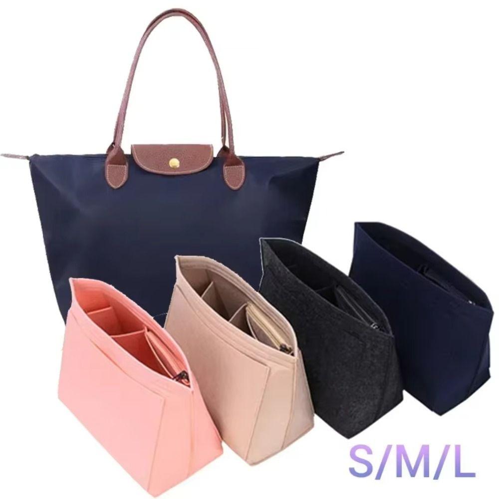 

Войлочная сумка-вкладыш, сумка-сумка фиксированной формы, внутренний вкладыш, карман для косметички, войлочная вставка, подарочная сумка