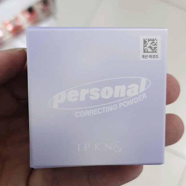 Ipkn Personal Tone Correcting Powder 4g лавандовый