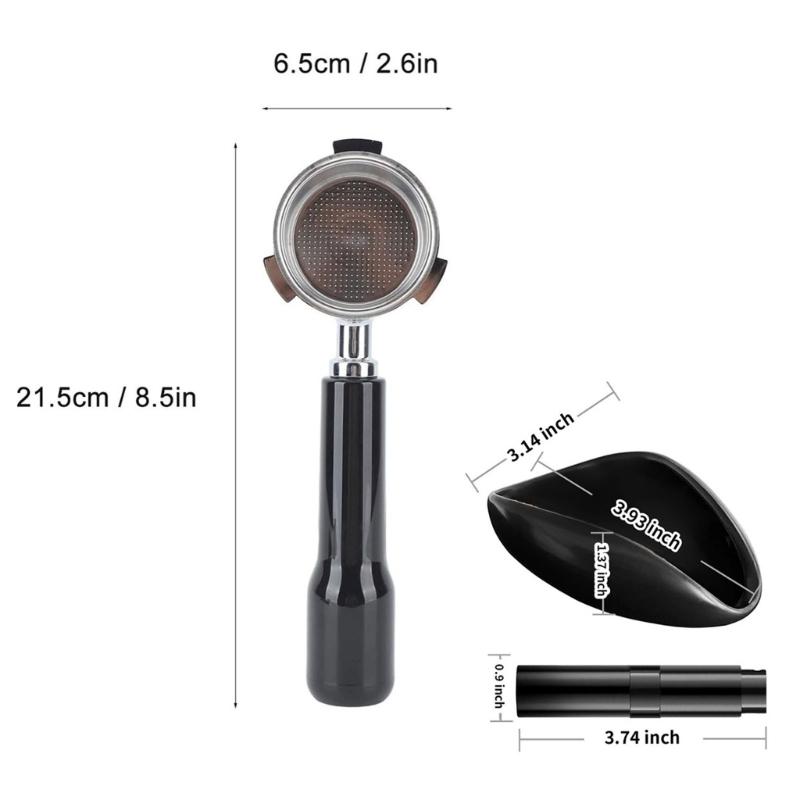 Ceramic Dosing Cup Coffee Tools Spray Bottle Coffee Portafilter Espresso Accessaries Suitable for Reducing Coffee Power