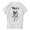 Asian Size 100% Cotton Casual Men’s Printed T-shirt, Men’s Garment with Relaxed Fit, Men’s T-sh