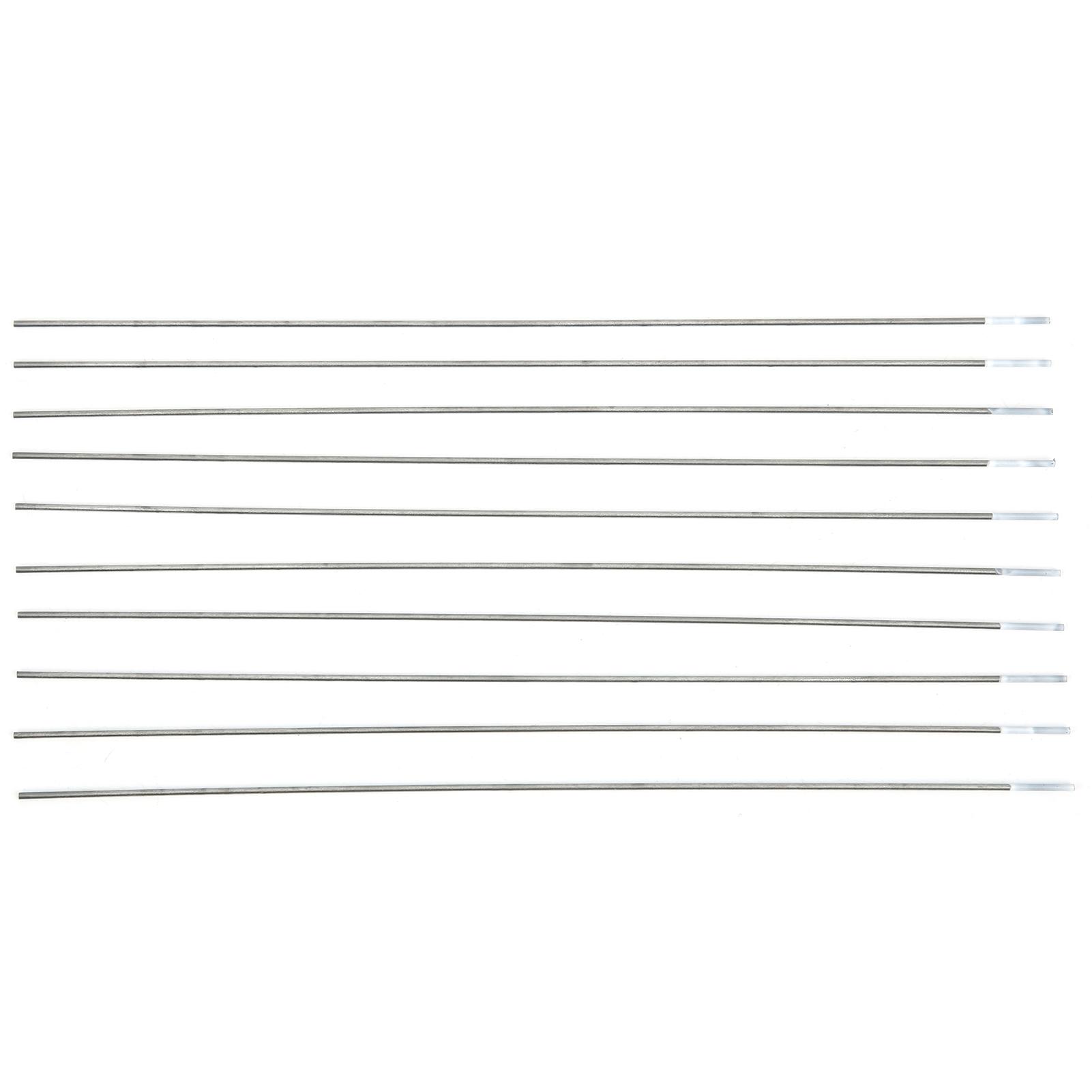 

10 шт. WZ8 циркониевые вольфрамовые электроды электродный стержень игла для аргонодуговой сварки 150 мм 125 дюймов