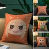 Lustig Niedlich Anime Himouto! Umaru-chan-H Kissenbezug Seidig elegant Komfort Sofabett Unsichtbarer Reißverschluss Strandkissenbezug