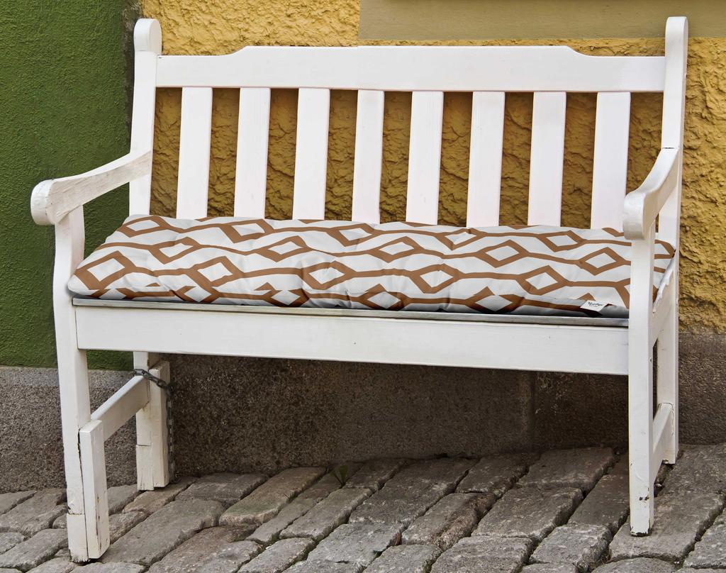 Vargottam Potištěné venkovní lehátko na lavici Voděodolné lehátko na lavici