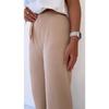 3-piece Smoked - Camel- Black Women's Ribbed Report Trousers