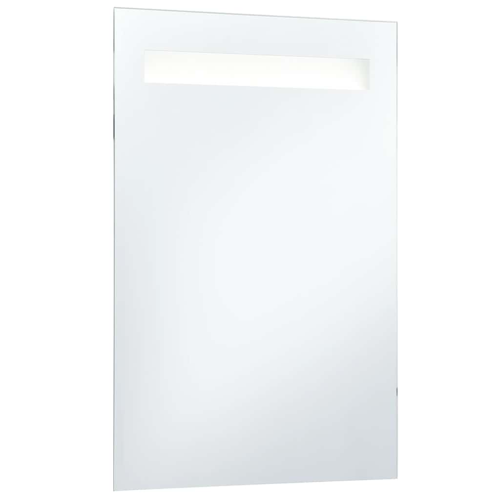 Bathroom Wall Mirror with LED Lighting 60 x 100 cm