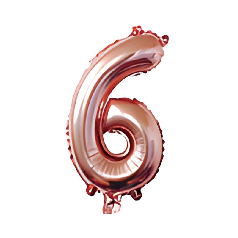 32-Inch Body Shaping Numeric Balloons - Gold & Silver, Floating Birthday & Celebration Decor