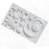 Multi-cavity Baking Mold Stars Moon-faces Human Faces Silicone Cake Mousse Mould Food-grade Diy Mold