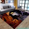 Bathroom Carpet Anime Uzumaki Naruto Cartoon Plush Rug Living Room Floor Mat Kitchen Bedroom Washable Non-slip Door Mats