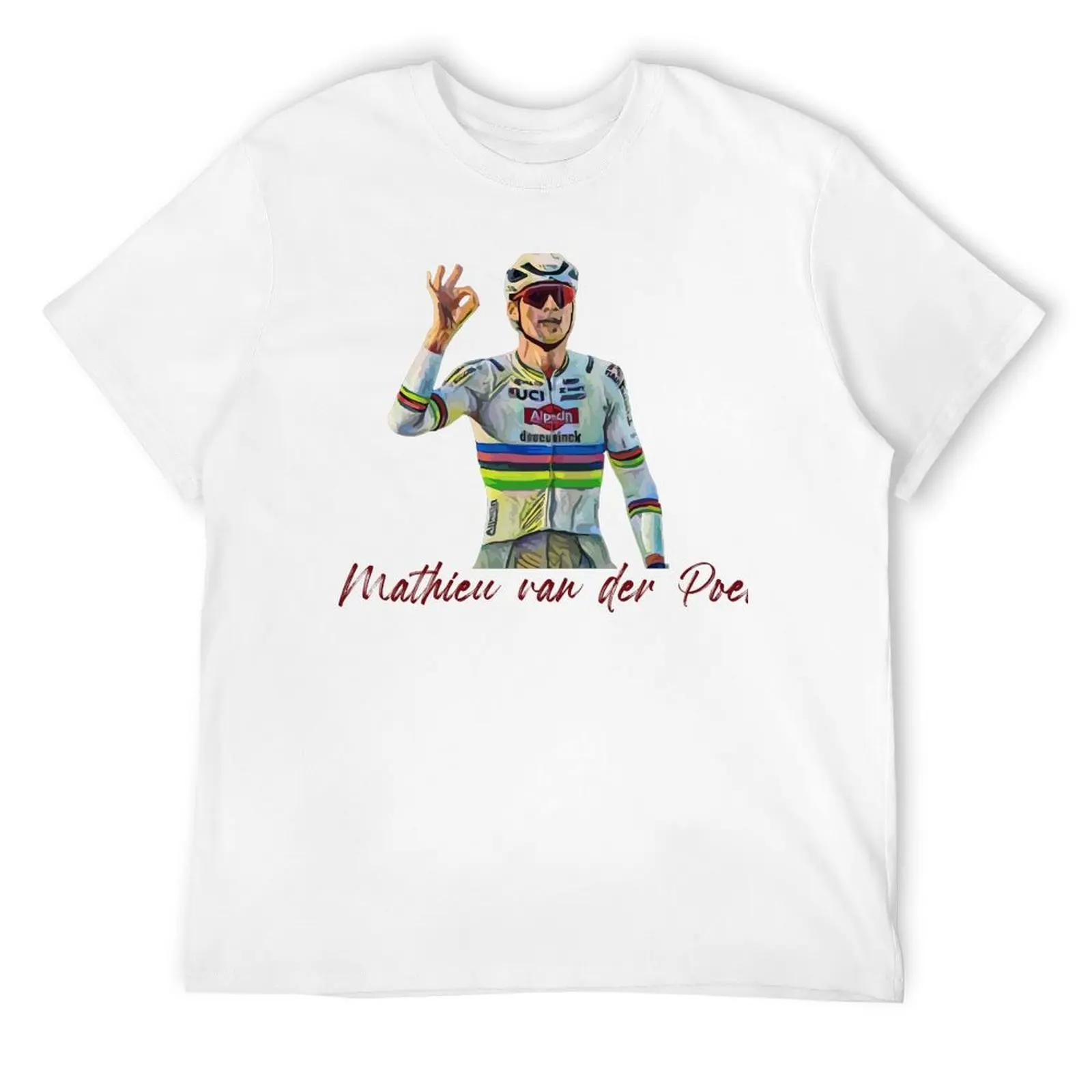 2025 new model Mathieu van der Poel TShirt tees anime Personalized tshirt oversized Unisexs t shirt S