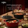Breguet Enamel Cast Iron Stew Pot