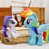 Neue My Little Pony Plüschtiere Twilight Sparkle Pinkie Pie Rarity Fluttershy Applejack Rainbow Dash Stoffpuppe Kinder Weihnachtsgeschenk