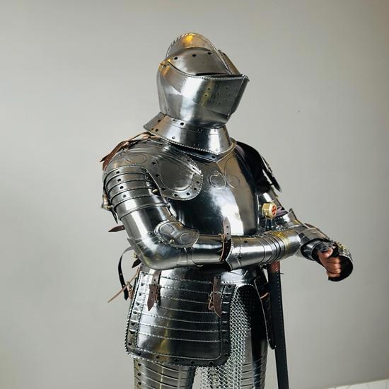 Combat Suit Medieval Knight Armor Suit Gothic Full Body Armor Suit 15Th Century Larp Cosplay German Armor Best Gift For Him