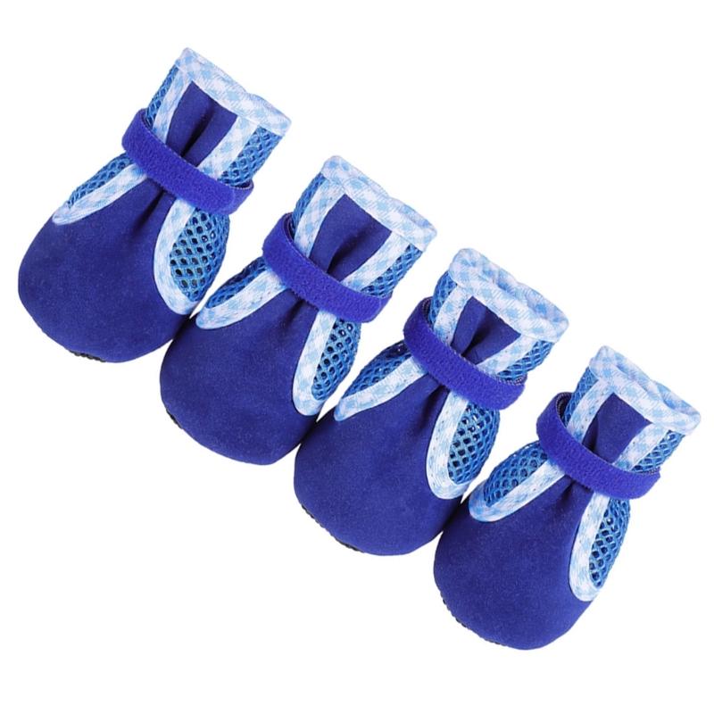 Pet Comfortable Shoes Set Permeable Dog Boot Comfortable Dog Booties Ensuring Safety and Comfort