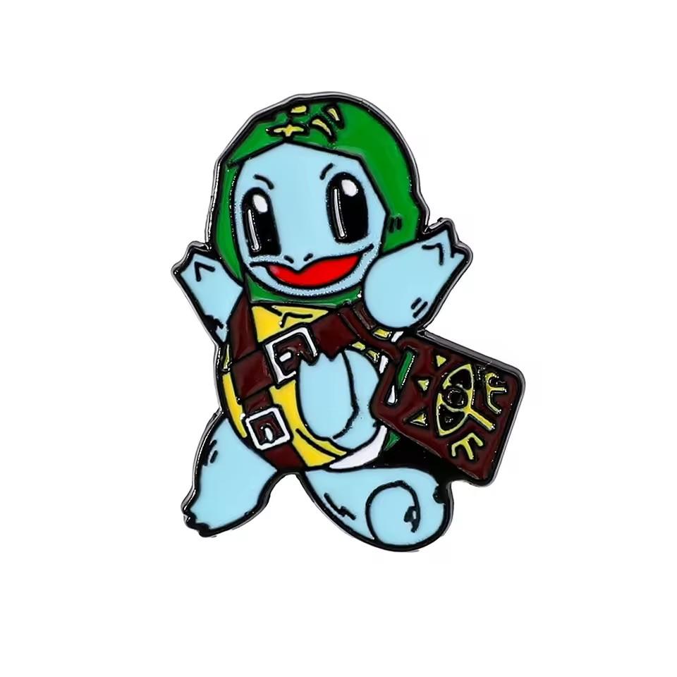 Pokemon Enamel Pin Cute Anime Movies Metal Brooches Badges Children Lapel Pins for Backpack Brooch On Clothes Jewelry Pins