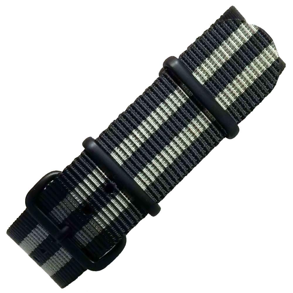 

Time+ NATO G10 Ballistic Nylon Watch Strap, Military Band 22mm