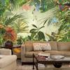 Southeast Asia Style Tropical Rain Forest Photo Wallpaper Restaurant Clubs KTV Bar Modern Creative Nature Murals Papel De Parede