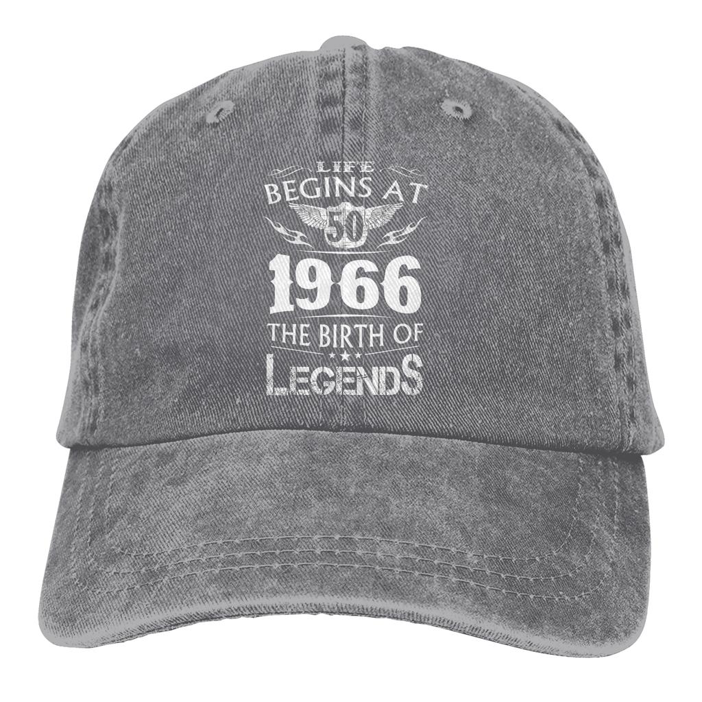 Life Begins At The Birth Of Legends Baseball Cap Unisex Years Old Born in Caps colors Women Summer Snapback Caps