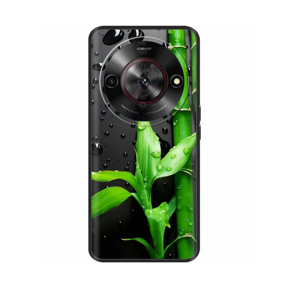 Painted Cover For ZTE Blade A75 5G Case Soft Silicone Fundas Shockproof Shell Back Cover For ZTE Blade A75 5G 4G Cases Bumper